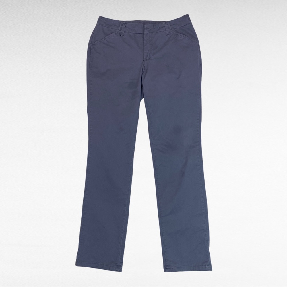 Lee pants color straight leg gray medium size 6